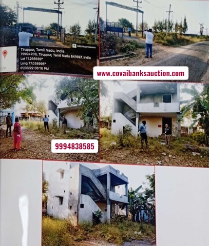 3 Cents 285 Sq.Ft Land with House Sale  Annur – Bogalur Village