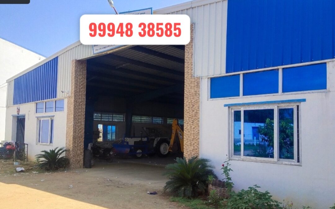 1.50 Acres Land with Industrial Building Sale in Karegoundenpalayam
