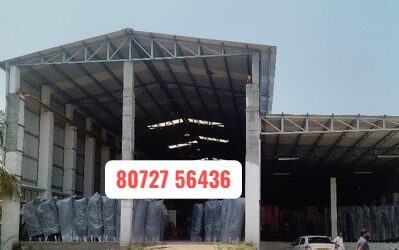 2.56 Acres Land with Industrial Building and Machineries Sale in Amanthakadavu – Udumalpet