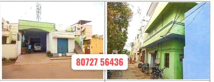 8 Cents 412 Sq.Ft Land with Industrial Residential Building Sale in Avarampalayam