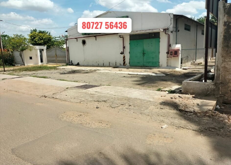 40.125 Cents Land with Industrial Building Sale in PN Road- Tiruppur