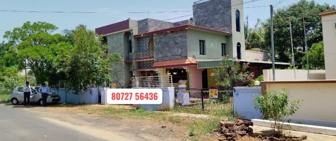 21 Cents 344 Sq.Ft Land with Residential Building Sale in Konamoolai – Sathyamangalam