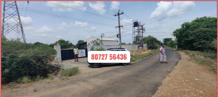 2.52 Acres Land with Industrial Building Sale in Vellakovil