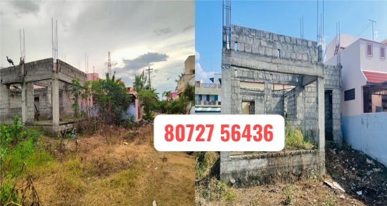 5 Cents 102 Sq.Ft land with unfinished building Sale in Veerapandi – Gobichettipalayam