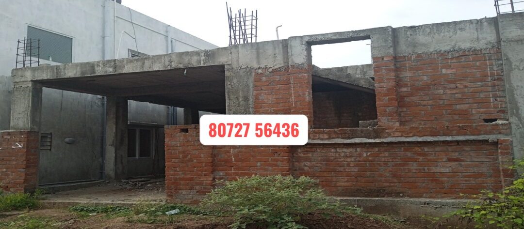 3 Cents 72 Sq.Ft Land with Unfinished Building Sale in Kondayampalayam