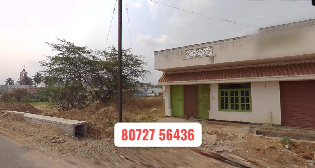 7.03 Cents Land with House Sale in  Kavandapadi – Erode On Road Property