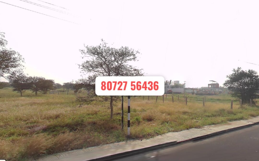 12 Cents DTCP Vacant Site  Sale in Karur to Salem NH On Road Property