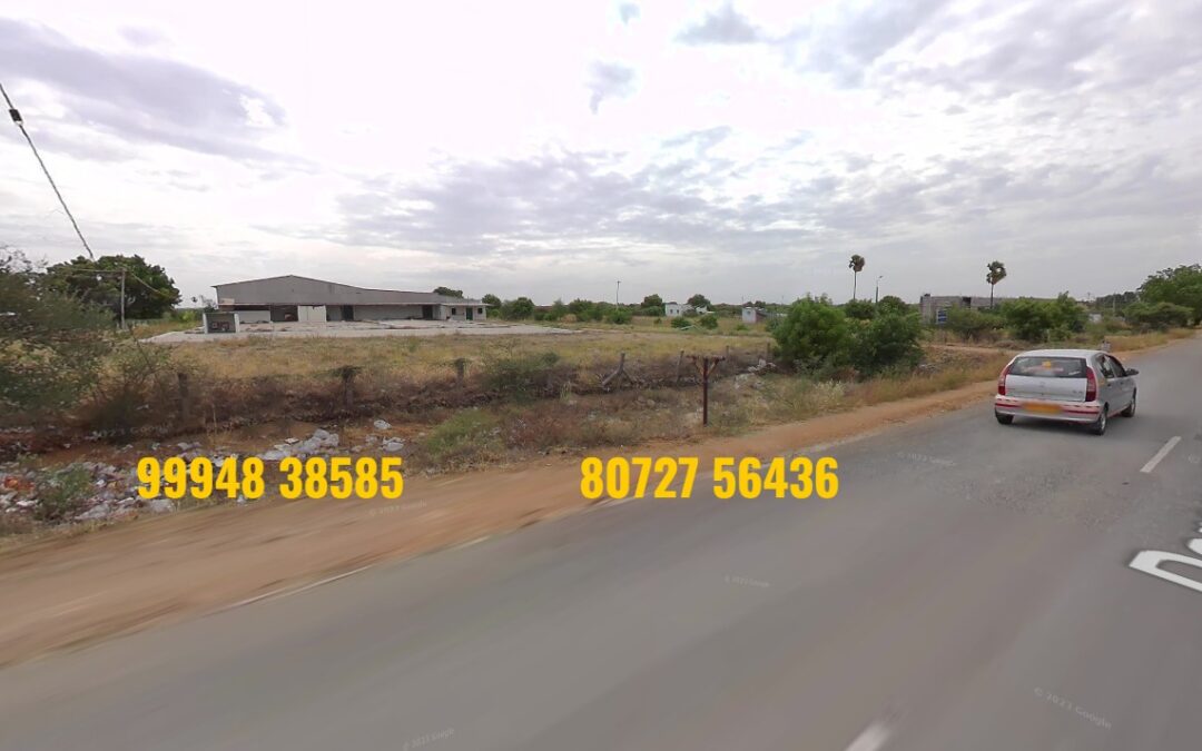 1.96 Acre Land with Industrial Shed Building Sale in Dharapuram – Palani On Road Property