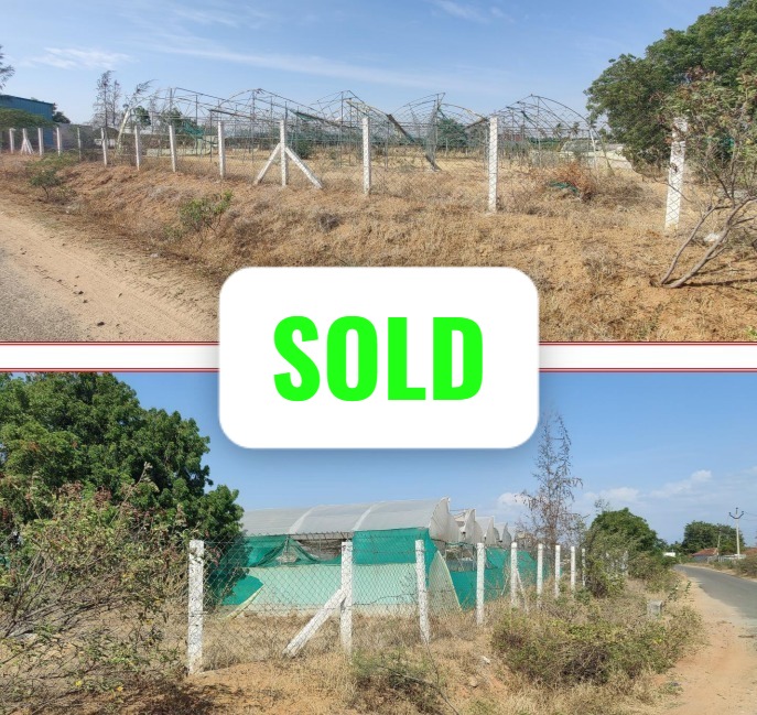 4 Acres Land with Poly Shed Sale in Madathukulam