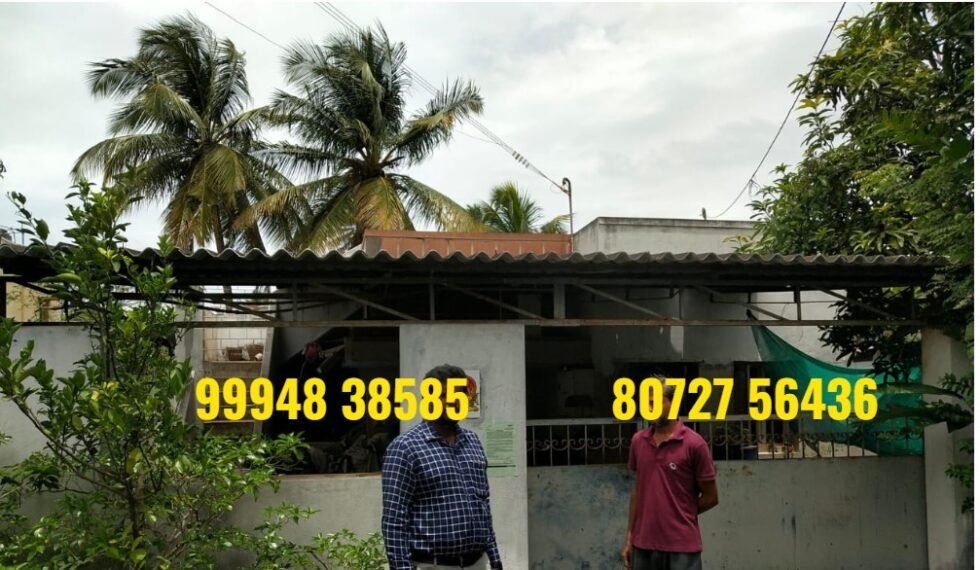 4 Cents 298 Sq.Ft Land with House sale in Kuniyamuthur Covai Banks