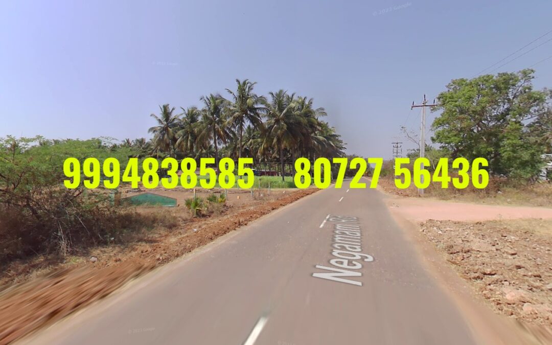 3.68 Acres Vacant Land sale in Chettikkapalayam – Negamam On Road Property