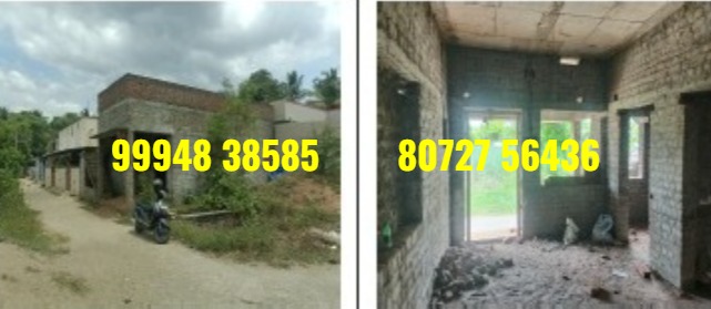 2 Cents 420 Sq.Ft Land with Unfinished Building Avalpoondurai – Erode