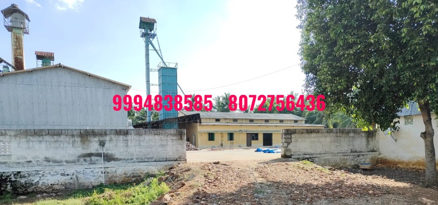 2.91 Acres LLand with Industrial Building sale in Punjai Kilampadi – Kodumudi – On Road Property