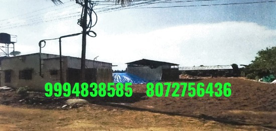 48 Cents Land with AC Sheet Roof Store & Fiber Shed Buildings sale in Chinnamuthur – Kangeyam