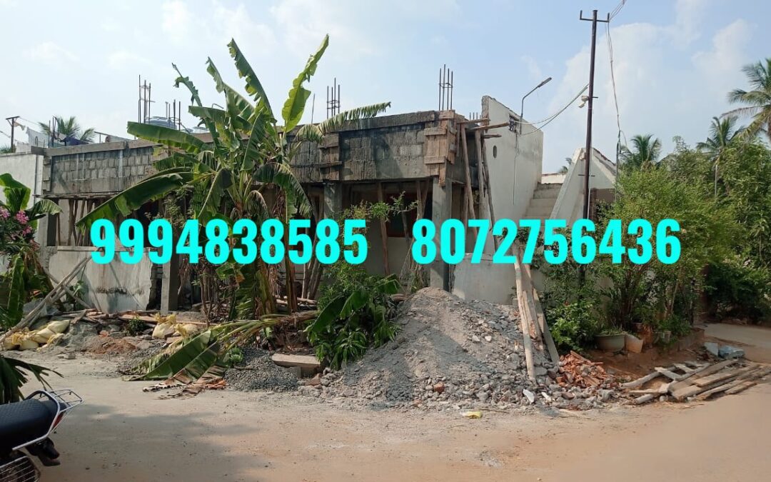 3 Cent 61 Sq.Ft Land with Unfinished House Building Sale in Kangeyampalayam – Sulur