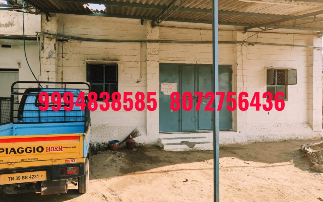 2 Acres  Land with Industrial Building sale in Thottipalayam