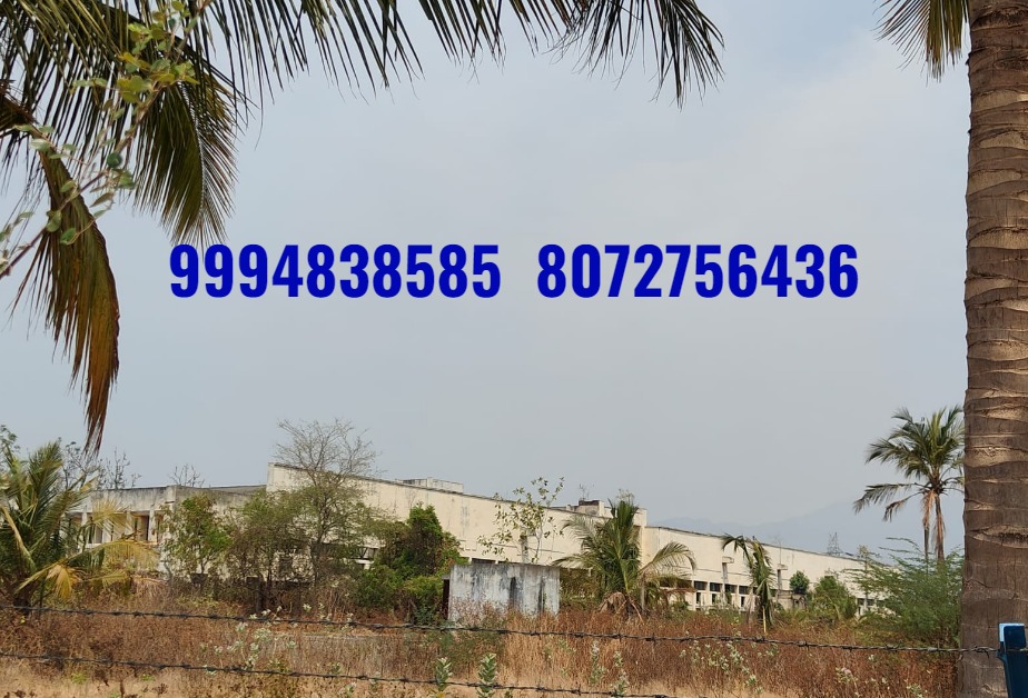 18.89 Acres  Land with  Industrial Building sale in Singampettai – Bhavani