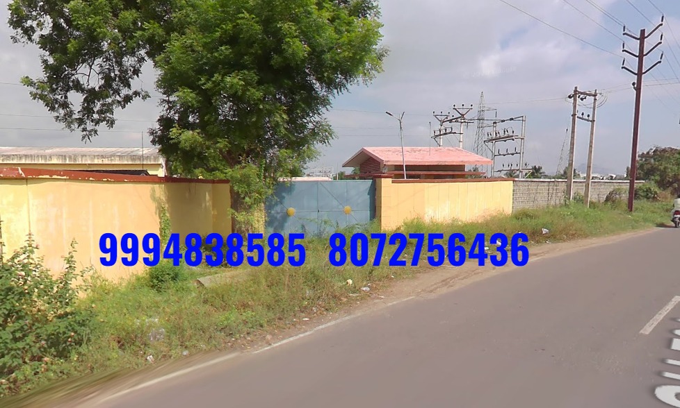 9.77 Acres  Land with Factory Building sale in Emapalli – Namakkal( On Road Property)