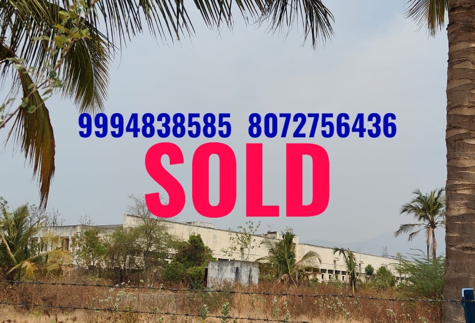 18.89 Acres  Land with  Industrial Building sale in Singampettai – Bhavani
