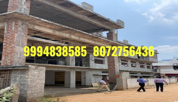 22 Cents 12 Sq.Ft Land with Unfinished Commercial Building sale in Jambukttapatti – Pochampalli