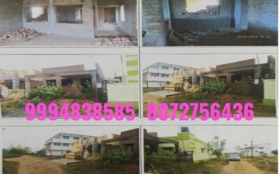 2 Cents 329 Sq.Ft Land With Unfinished House Building sale in Chettipalayam