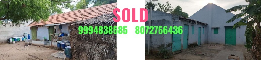50 Cents Land with Tiled Roof Building sale in Karuvampalayam -Tiruppur