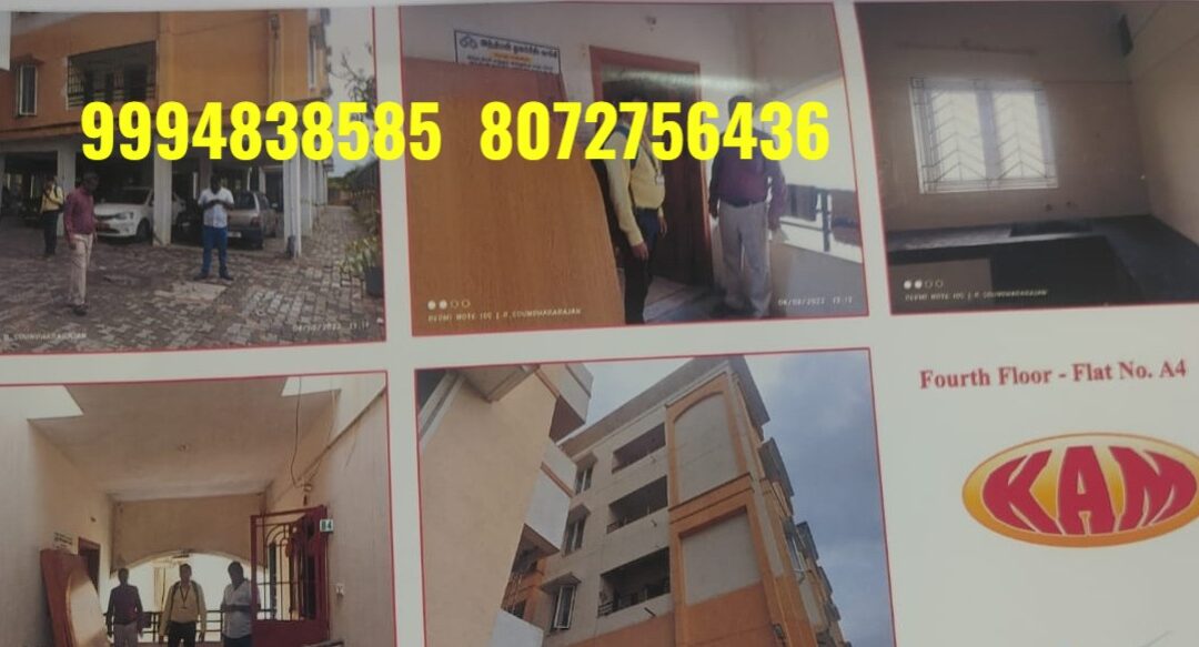 Flat sale in Thindal – Erode