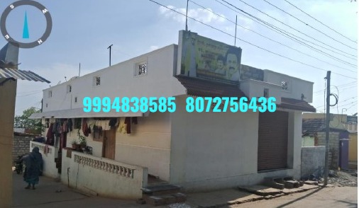 4 Cents 345 Sq.Ft  Land with Building sale in Kuniyamuthur