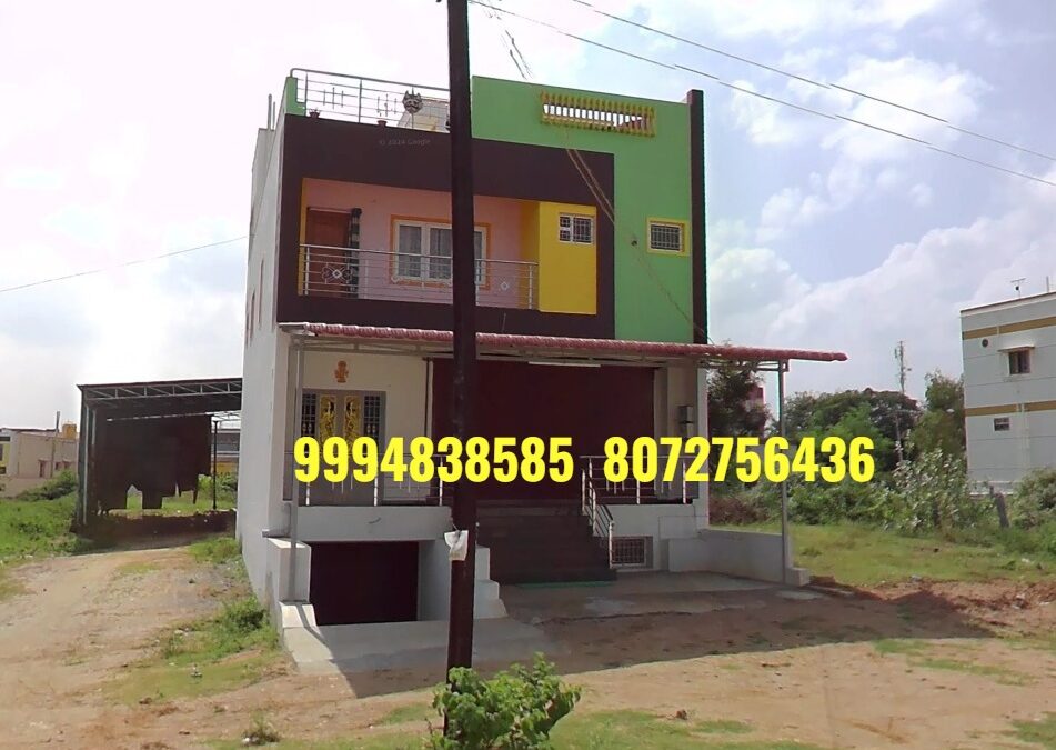 10 Cents 318 Sq.Ft  Land with Residential Cum Commercial Building sale in Kattinayanapalli – Krishnagiri (On Road Property)