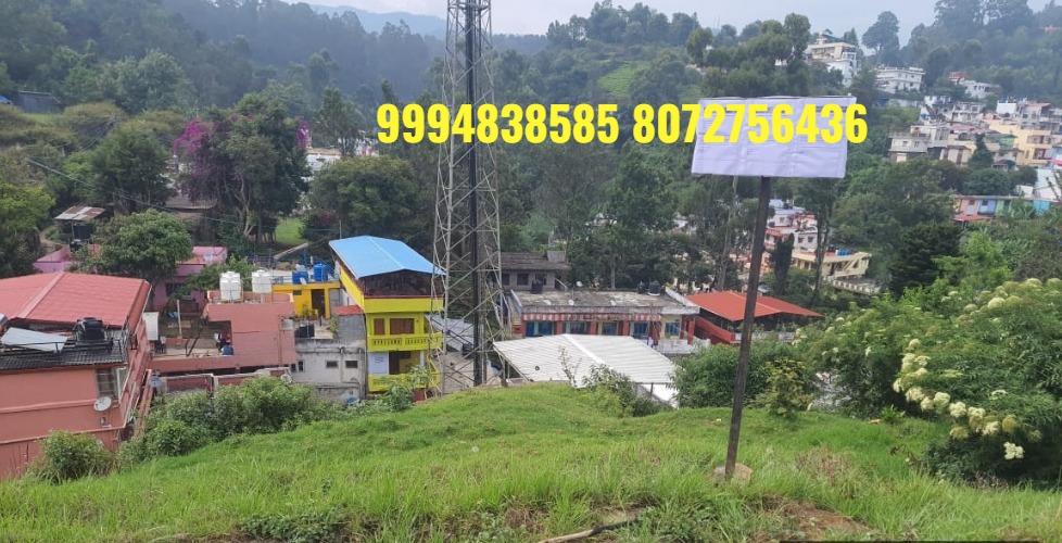 5 Cents  Vacant Land sale in Coonoor