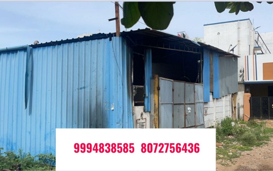 9 Cents 60 Sq.Ft Land with Building Cum Machinery sale in Kuniyamuthur