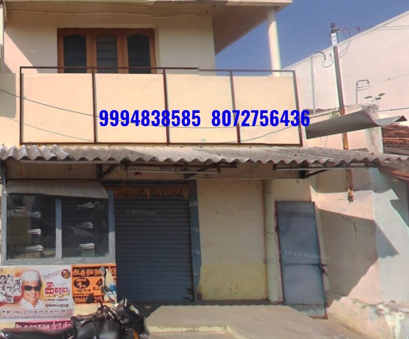 1 Cents 110 Sq.Ft Land With Commercial Building  Sale Samathur in Pollachi ( On Road Property )