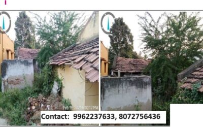 4 Cents 346 sqft Land with old House in Periyanaikanpalayam