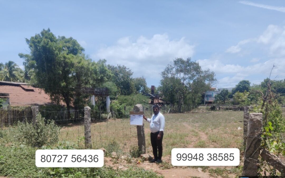 25 cents Vacant Land sale in Ondipudur (On Road Property)