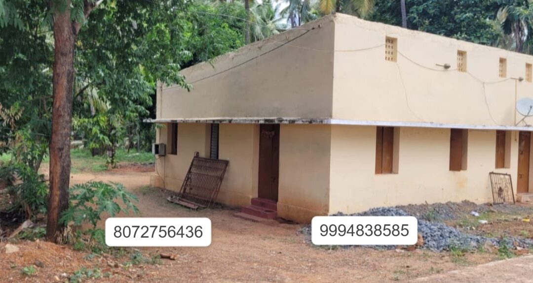 4 Acres 39 cents Land with Building sale in Thekkampatti – Mettupalayam